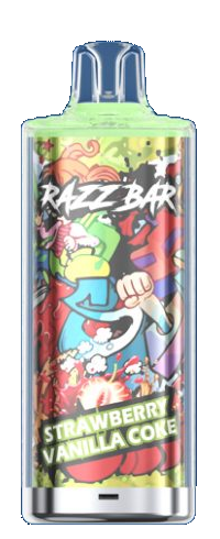 Razz Bar 60K sabor Strawberry Vanilla Coke: imagen del fabricante